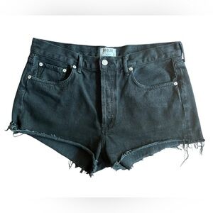 🖤 Agolde Black Vintage Cut-Off Denim Shorts 🖤